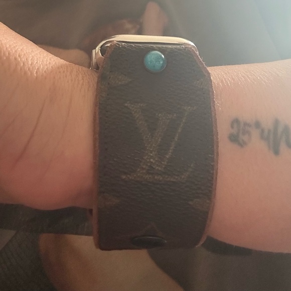 Authentic Up Cycled Louis Vuitton Watch Band - Picture 5 of 5